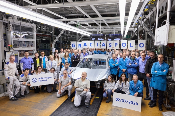 VOLKSWAGEN NAVARRA PONE FIN A LA PRODUCCIÓN DE 40 AÑOS DEL POLO