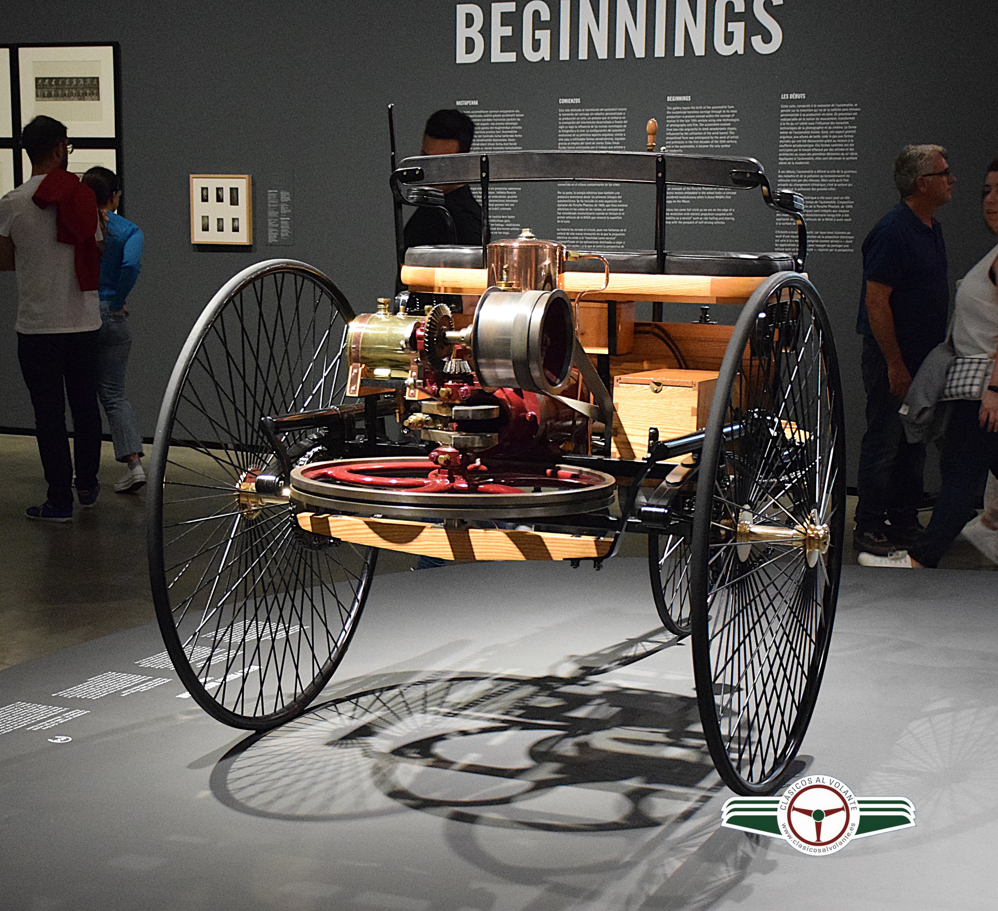 Patent Motorwagen. 1886-1893 (25 uds)