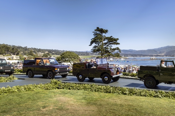 DEFENDER Y RANGE ROVER PARTICIPARON EN LA MONTEREY CAR WEEK