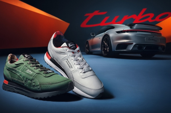 ZAPATILLAS DE EDICIÓN LIMITADA EN HOMENAJE AL PORSCHE 911 TURBO