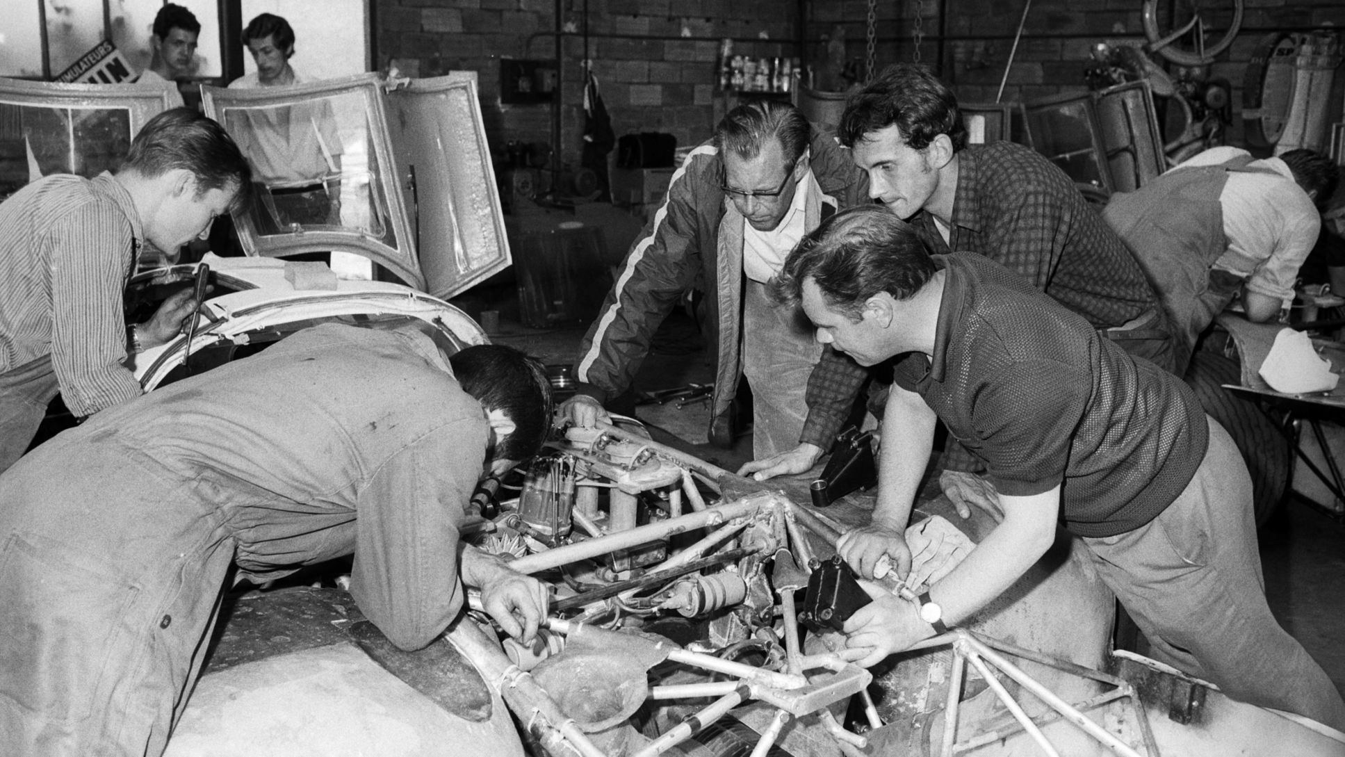 VALENTIN SCHÄFFER, HELMUT FLEGL, PETER FALK, GÜNTHER GUTEKUNST Y GERHARD KÜCHLE (I-D), 917 LH, LE MANS EN 1970