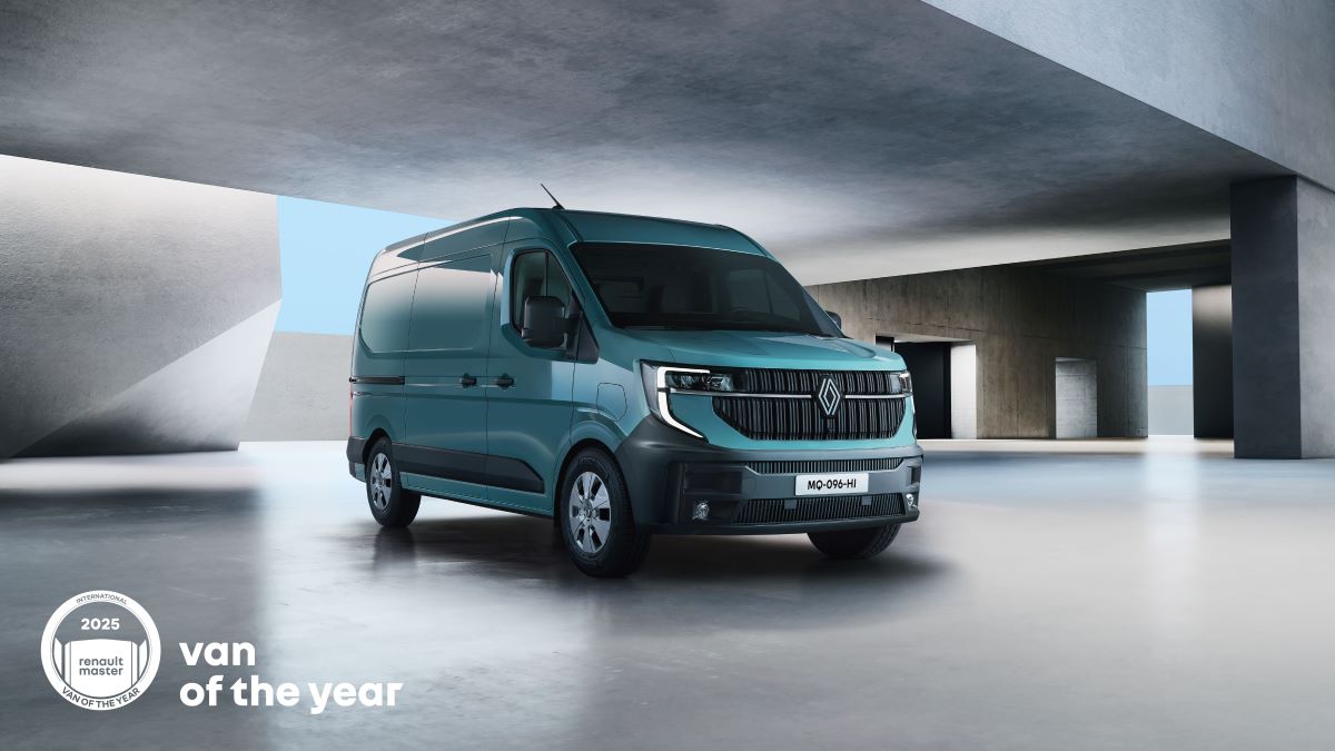 PREMIO ‘VAN OF THE YEAR’ 2025 PARA EL RENAULT MASTER