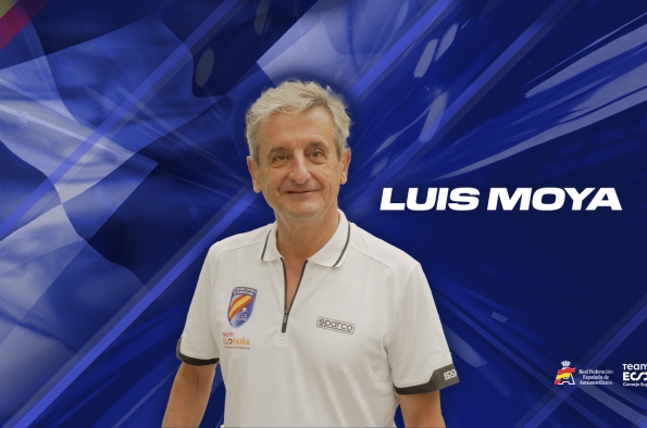 LUIS MOYA, EL MEJOR CAPITÁN PARA LA SELECCIÓN ESPAÑOLA DE AUTOMOVILISMO