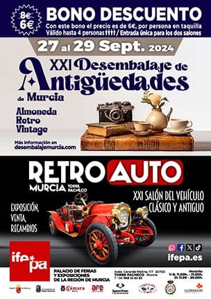 FERIA DE ANTIGÜEDADES Y SALÓN VEHÍCULO CLÁSICO Y ANTIGUO 2024