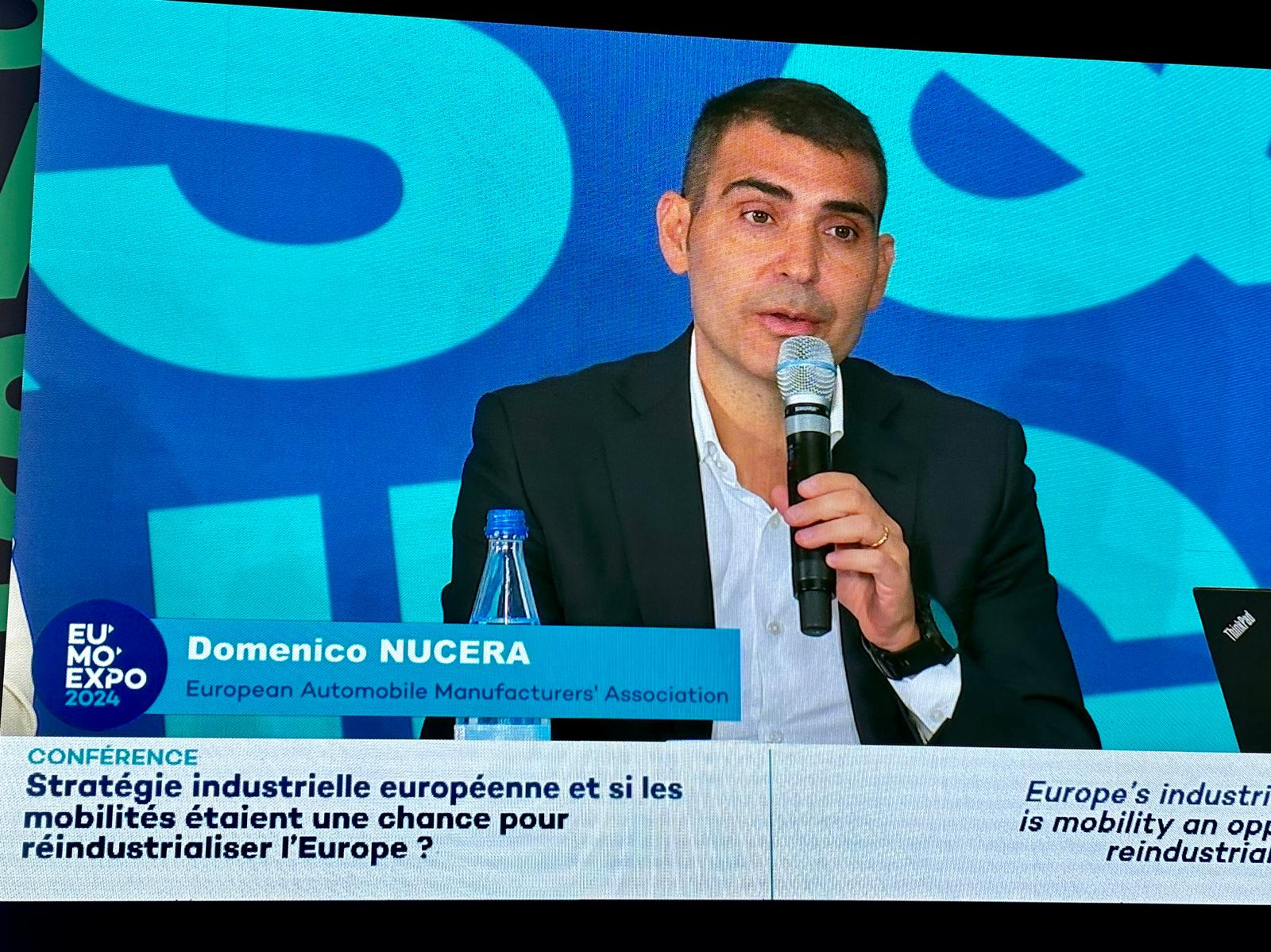 DOMENICO NUCERA EN EUROPEAN MOBILITY EXPO 2024