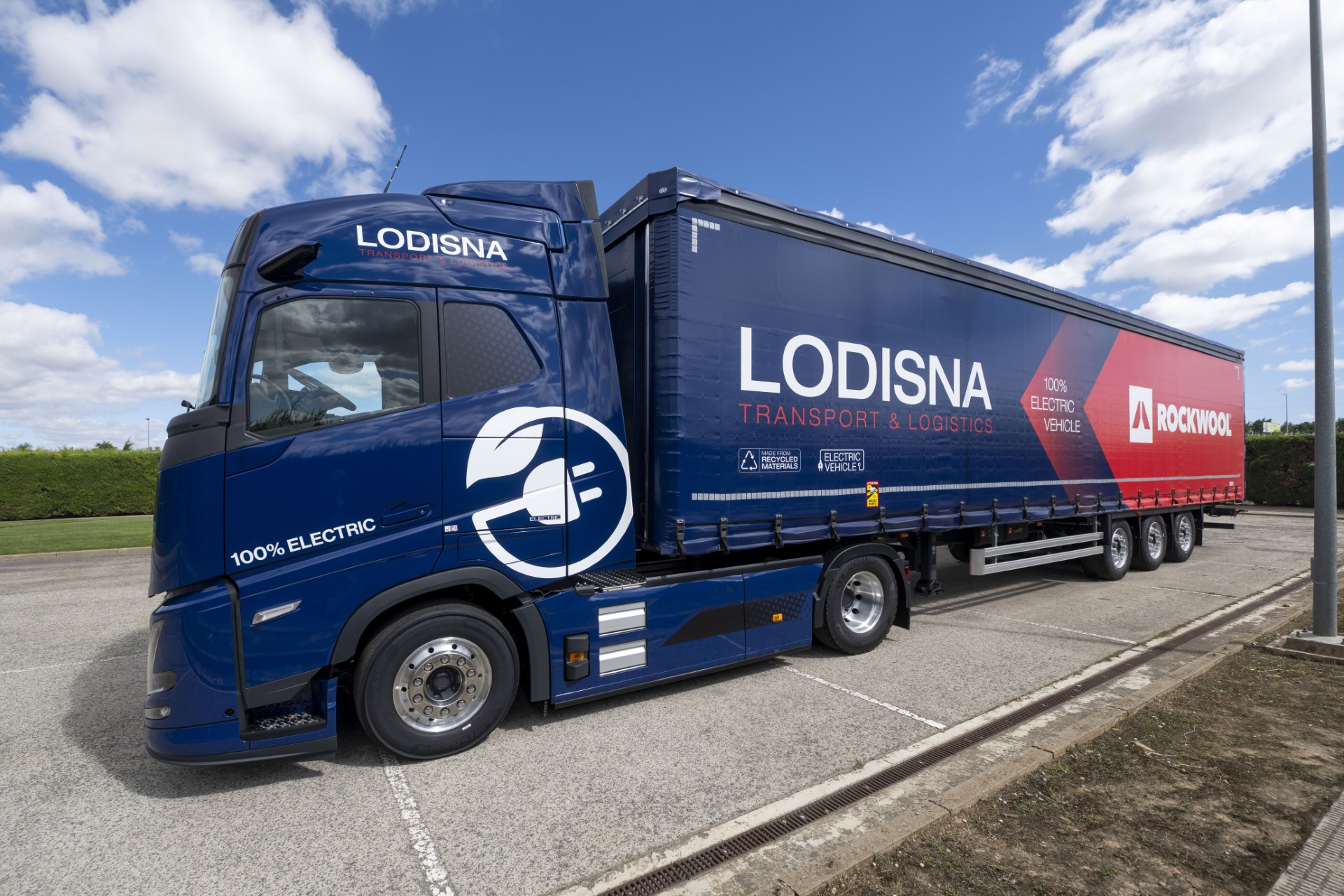 LODISNA, ROCKWOOL Y VOLVO TRUCKS SE UNEN EN EL CAMINO DE LA SOSTENIBILIDAD