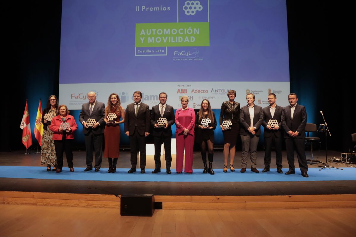 ANTOLIN, GMV, HORSE Y GRUPO LINCE TRIUNFAN EN LA SEGUNDA EDICIÓN DE LOS PREMIOS DE AUTOMOCIÓN Y MOVILIDAD DE CASTILLA Y LEÓN