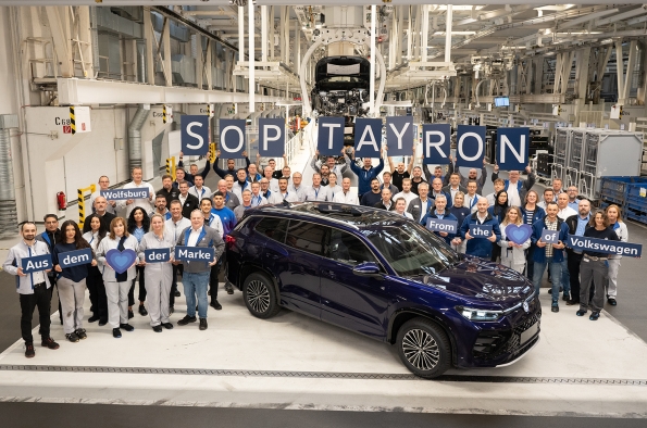 ARRANCA LA PRODUCCIÓN DEL NUEVO VOLKSWAGEN TAYRON EN WOLFSBURG