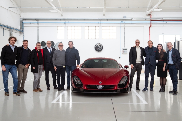 EL PRIMER ALFA ROMEO 33 STRADALE LISTO PARA SU ENTREGA AL CLIENTE Nº 1