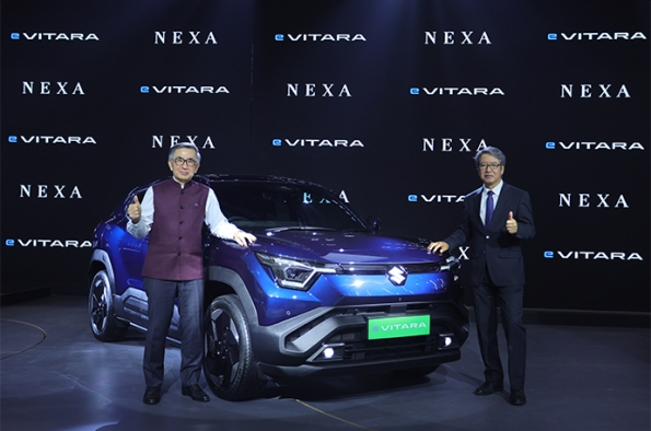 SUZUKI PRESENTA EL e VITARA EN INDIA