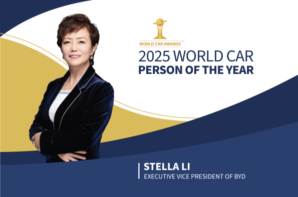 STELLA LI, ELEGIDA “WORLD CAR PERSON OF THE YEAR 2025”