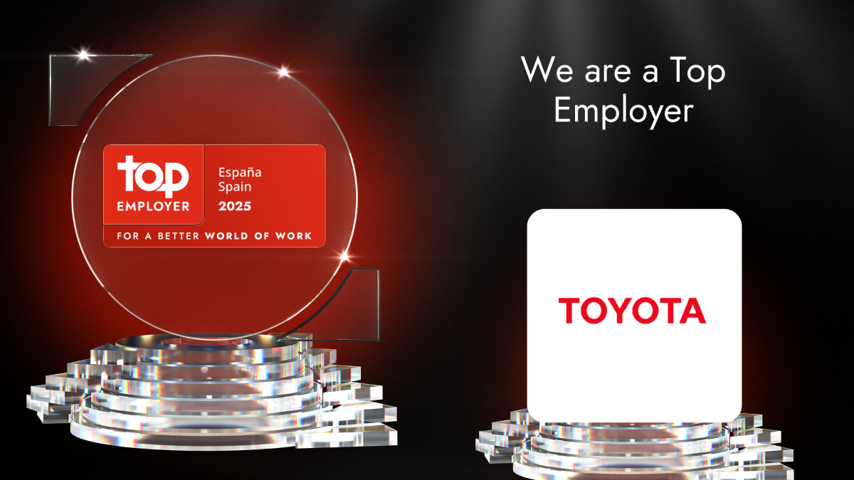 TOYOTA ESPAÑA, RECONOCIDA NUEVAMENTE COMO TOP EMPLOYER 2025